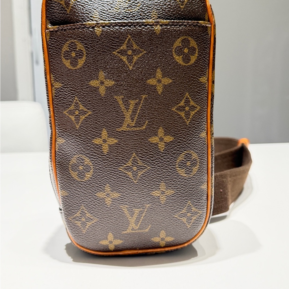 Louis Vuitton Monogram Brown Belt Bag